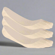 Load image into Gallery viewer, Heelium Bamboo No Show Socks for Women (Solid) - Pack of 3