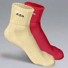 Load image into Gallery viewer, Heelium Bamboo Quarter Socks for Women - 2 Pairs