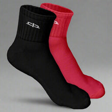 Load image into Gallery viewer, Heelium Bamboo Quarter Socks for Women - 2 Pairs