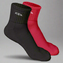 Load image into Gallery viewer, Heelium Bamboo Quarter Socks for Women - 2 Pairs