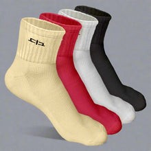 Load image into Gallery viewer, Heelium Bamboo Quarter Socks for Women - 4 Pairs