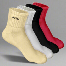 Load image into Gallery viewer, Heelium Bamboo Quarter Socks for Women - 4 Pairs