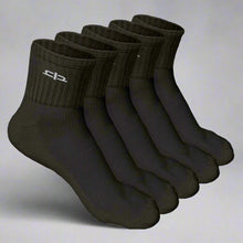Load image into Gallery viewer, Heelium Bamboo Quarter Socks for Women - 5 Pairs