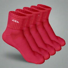 Load image into Gallery viewer, Heelium Bamboo Quarter Socks for Women - 5 Pairs