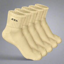 Load image into Gallery viewer, Heelium Bamboo Quarter Socks for Women - 5 Pairs