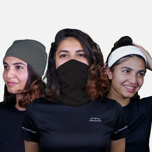 Load image into Gallery viewer, Heelium Bamboo Bandana For Women- Set of 3
