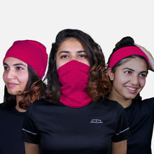 Load image into Gallery viewer, Heelium Bamboo Bandana For Women- Set of 3