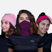 Load image into Gallery viewer, Heelium Bamboo Bandana For Women- Set of 3
