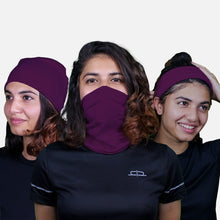 Load image into Gallery viewer, Heelium Bamboo Bandana For Women- Set of 3