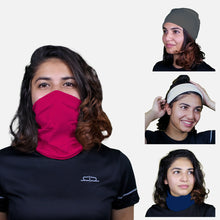 Load image into Gallery viewer, Heelium Bamboo Bandana For Women- Set of 4