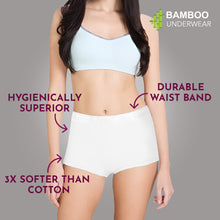 Load image into Gallery viewer, Heelium Bamboo Underwear Boyshorts  for Women - Pack of 2