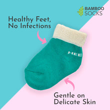 Load image into Gallery viewer, Heelium Bamboo Baby Socks - 3 Pairs