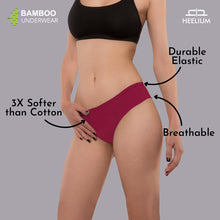 Load image into Gallery viewer, Heelium Bamboo Underwear Brief for Women - Pack of 1