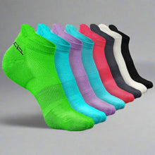 Load image into Gallery viewer, Heelium Bamboo Women Ankle Socks - 8 Pairs
