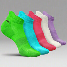 Load image into Gallery viewer, Heelium Bamboo Women Ankle Socks - 5 Pairs