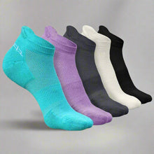 Load image into Gallery viewer, Heelium Bamboo Women Ankle Socks - 5 Pairs