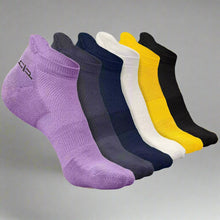 Load image into Gallery viewer, Heelium Bamboo Men Ankle Socks - 6 Pairs