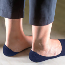 Load image into Gallery viewer, Heelium Bamboo No Show Socks for Men (Solid) - Pack of 3