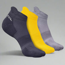 Load image into Gallery viewer, Heelium Bamboo Men Ankle Socks - 3 Pairs