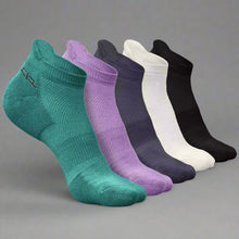 Load image into Gallery viewer, Heelium Bamboo Men Ankle Socks - 5 Pairs