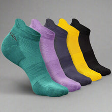 Load image into Gallery viewer, Heelium Bamboo Men Ankle Socks - 5 Pairs