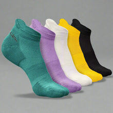 Load image into Gallery viewer, Heelium Bamboo Men Ankle Socks - 5 Pairs