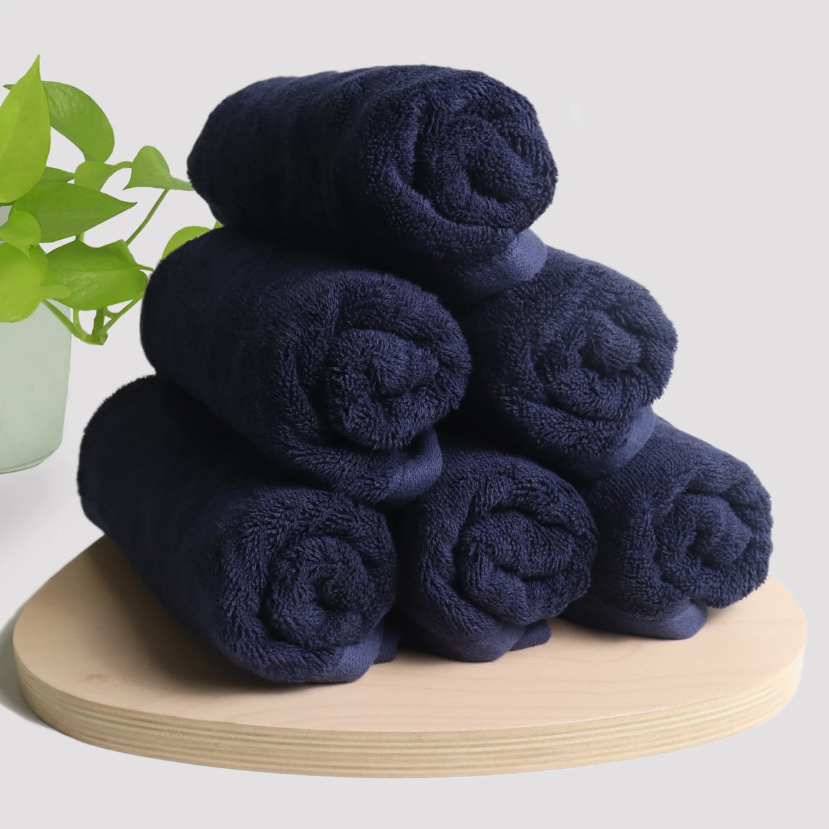 Heelium Bamboo Hand Towels - Set of 6