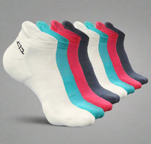 Load image into Gallery viewer, Heelium Bamboo Women Ankle Socks - 8 Pairs