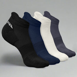 Bamboo Men Ankle Socks - 4 Pairs