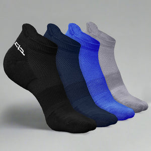 Bamboo Men Ankle Socks - 4 Pairs