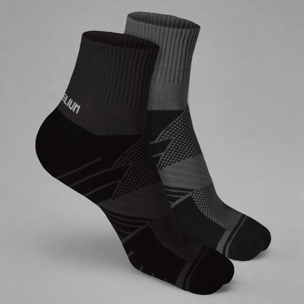 Heelium Bamboo Athletic Socks - 2 Pairs