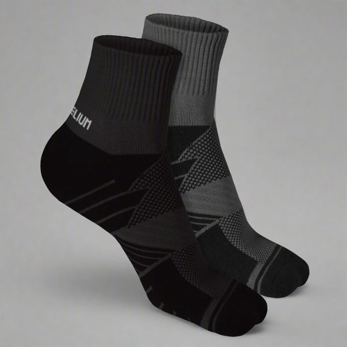 Heelium Bamboo Athletic Socks - 2 Pairs