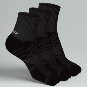 Heelium Bamboo Athletic Socks - 3 Pairs
