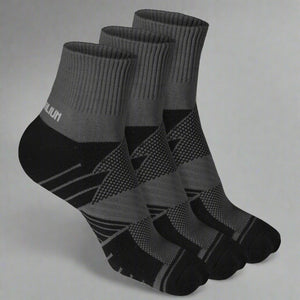 Heelium Bamboo Athletic Socks - 3 Pairs
