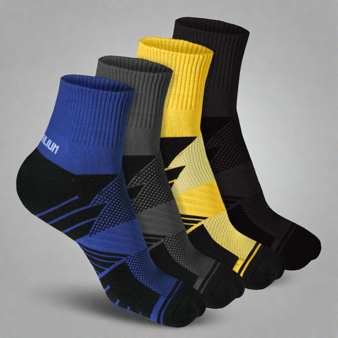 Heelium Bamboo Athletic Socks - 4 Pairs