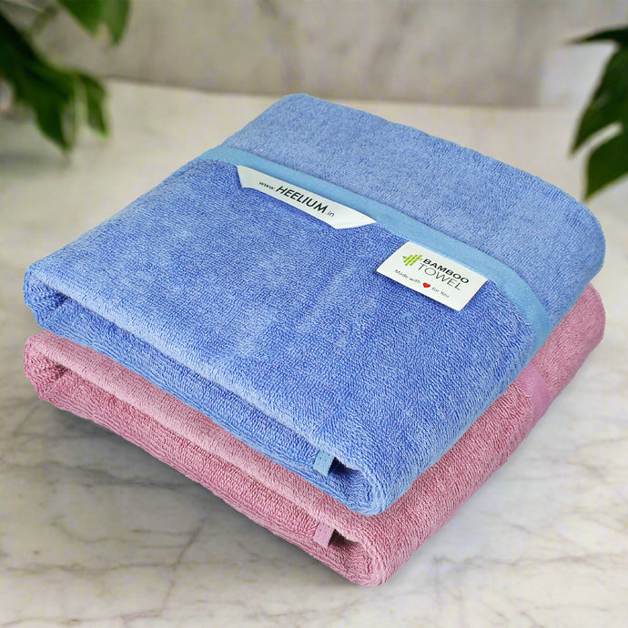Bamboo Bath Towel 400 GSM - Set of 2