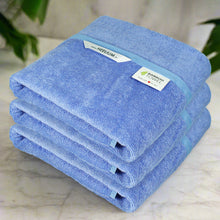 Load image into Gallery viewer, Bamboo Bath Towel 400 GSM - Set of 3