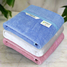 Load image into Gallery viewer, Bamboo Bath Towel 400 GSM - Set of 3