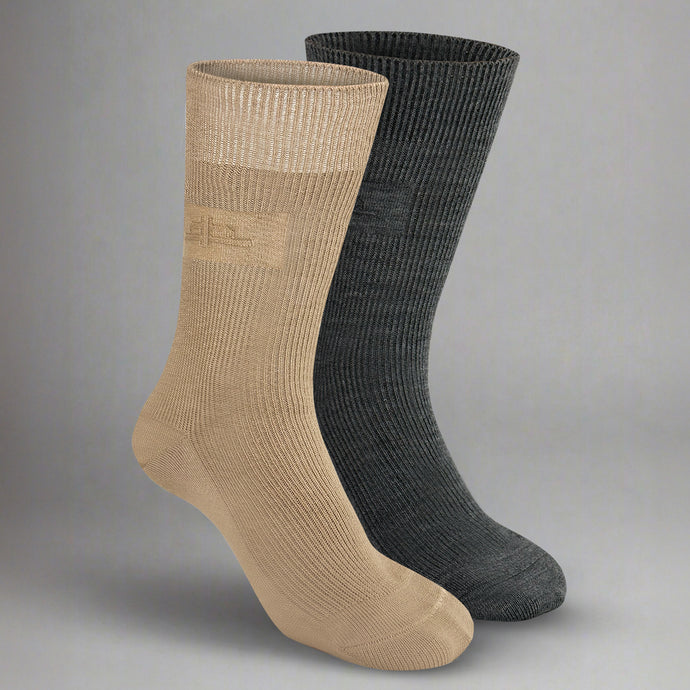 Heelium Woollen Socks for Winter - 2 Pairs