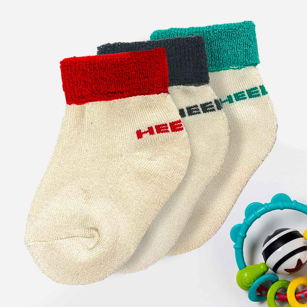 Bamboo Baby Socks - 3 Pairs