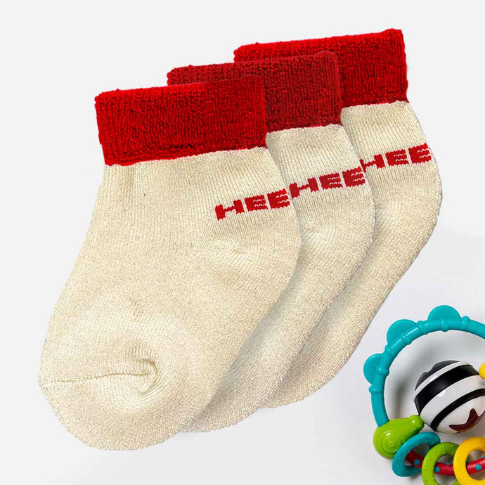 Heelium Bamboo Baby Socks - 3 Pairs