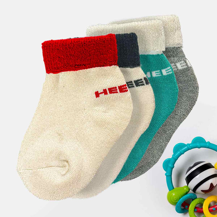 Bamboo Baby Socks - 4 Pairs