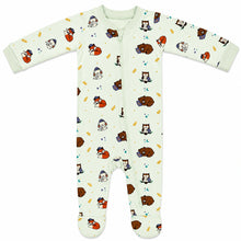 Load image into Gallery viewer, HEELIUM Bamboo Footed Sleepsuit