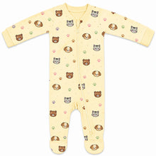Load image into Gallery viewer, HEELIUM Bamboo Footed Sleepsuit