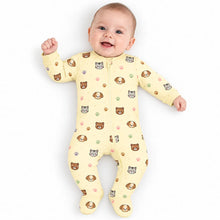 Load image into Gallery viewer, Heelium Bamboo Footed Sleepsuit