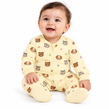 Load image into Gallery viewer, Heelium Bamboo Footed Sleepsuit