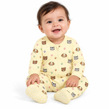 Load image into Gallery viewer, Heelium Bamboo Footed Sleepsuit