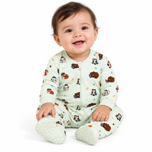 Load image into Gallery viewer, Heelium Bamboo Footed Sleepsuit