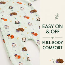 Load image into Gallery viewer, HEELIUM Bamboo Baby Full Romper