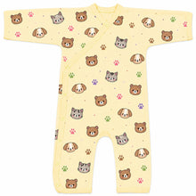 Load image into Gallery viewer, HEELIUM Bamboo Baby Full Romper